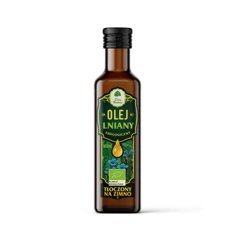 OLEJ LNIANY EKO 100 ml Dary Natury