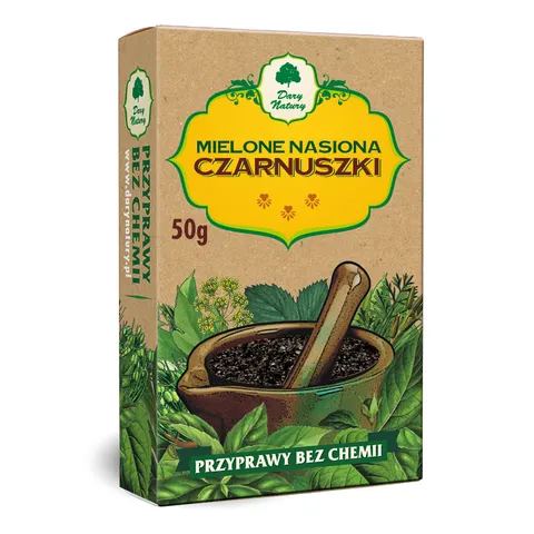 Czarnuszka mielona 50 g Dary Natury