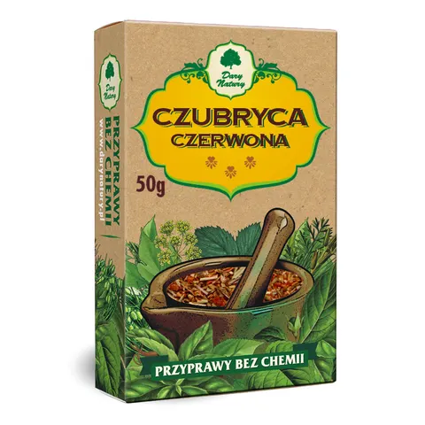Czubryca czerwona 50 g Dary Natury
