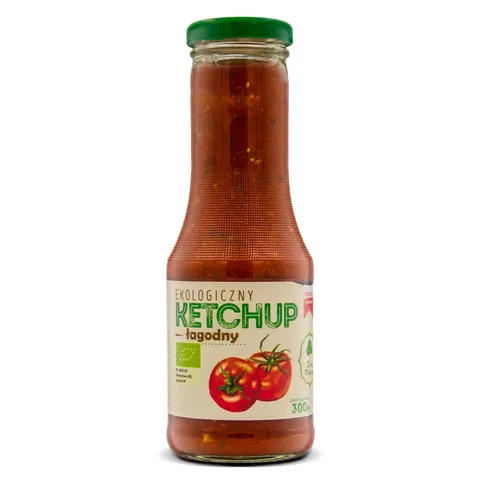 Ketchup Pomidorowy Łagodny BIO 300g - Dary Natury