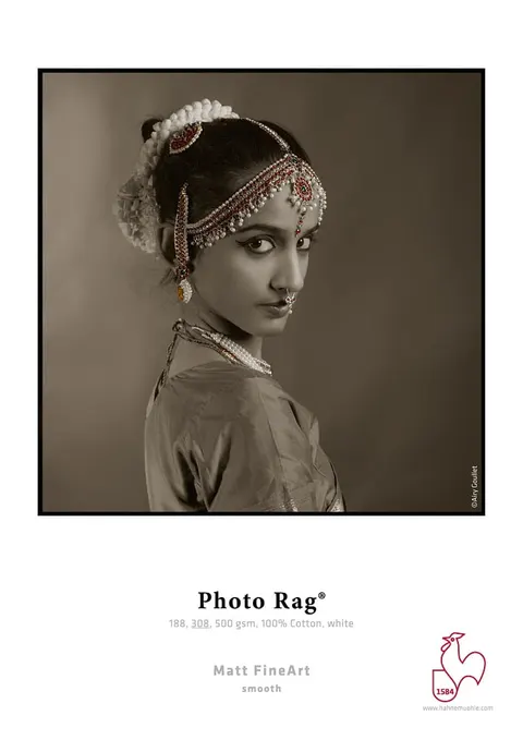 Papier HAHNEMUHLE Photo Rag 308 g/m2 - A2, 25 arkuszy