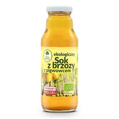 SOK Z BRZOZY Z PIGWOWCEM EKO 270 ml - DARY NATURY