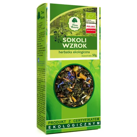 Herbatka Sokoli Wzrok BIO 50g - Dary Natury