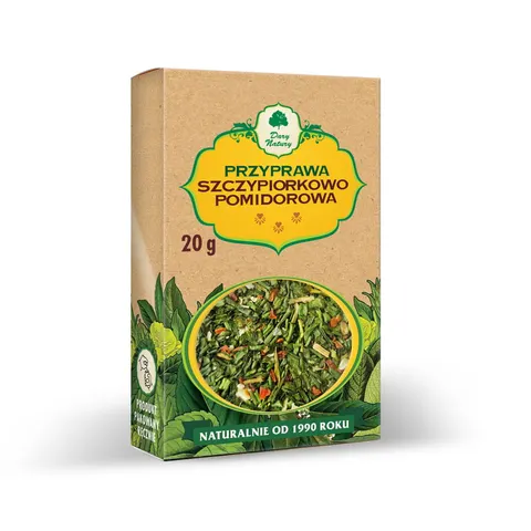 PRZYPRAWA SZCZYPIORKOWO - POMIDOROWA 20 g - DARY NATURY