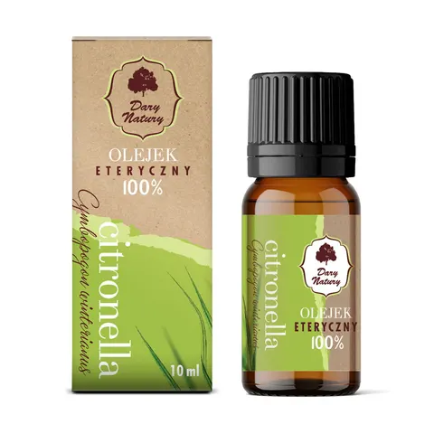 OLEJEK ETERYCZNY CITRONELLA 10 ml - DARY NATURY