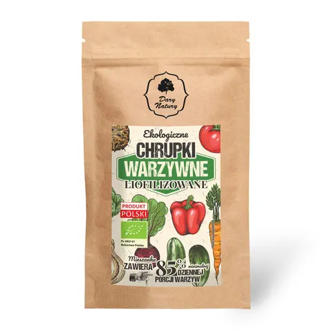Chrupki warzywne liofilizowane EKO 20 g