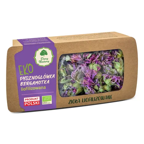 Pysznogłówka bergamotka liofilizowana EKO 10 g