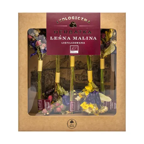 Herbatka Leśna Malina liofilizowana EKO 22,5 g