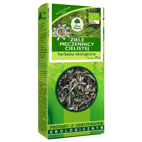 Herbatka Ziele Męczennicy Cielistej BIO 50g - Dary Natury