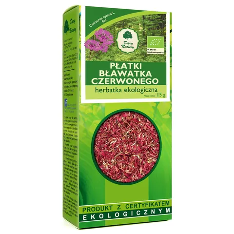 Bławatek czerwony płatki EKO 15 g
