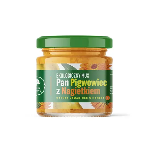 Mus Pan Pigwowiec z Nagietkiem EKO 200 g