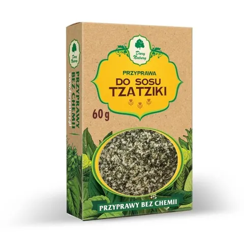 PRZYPRAWA DO SOSU TZATZIKI 60G DARY NATURY