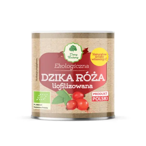 Dzika róża liofilizowana EKO 70 g