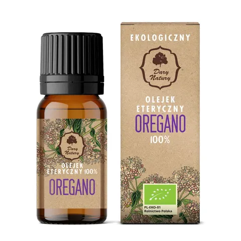 OLEJEK ETERYCZNY OREGANO EKO 10ML DARY NATURY
