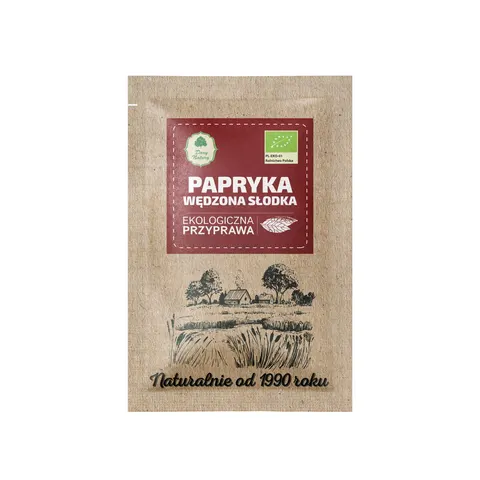 Papryka wędzona słodka EKO 20 g - saszetka