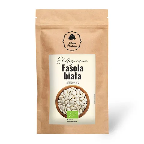 Fasola biała EKO – gotowana i liofilizowana 150 g