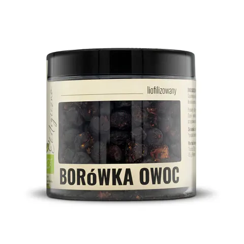 Borówka wysoka owoc liofilizowany EKO 60 g