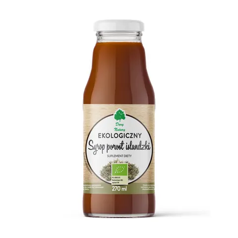 Syrop porost islandzki EKO 270 ml - suplement diety