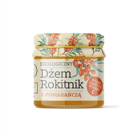 Dżem rokitnik z pomarańczą EKO 200 g