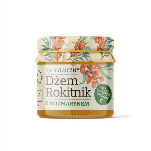 Dżem rokitnik z rozmarynem EKO 200 g