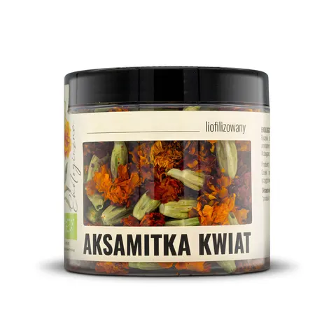 Aksamitka kwiat liofilizowany EKO 50 g