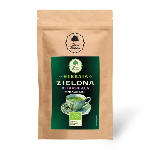 Herbata zielona relaksująca EKO 40 g (20x2 g) - OUTLET