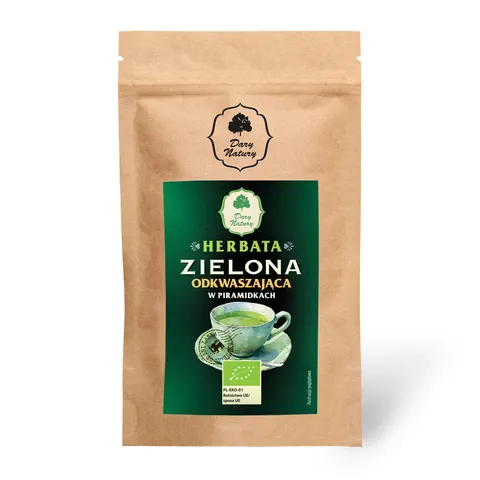 Herbata zielona odkwaszająca EKO 40 g (20x2 g) - OUTLET