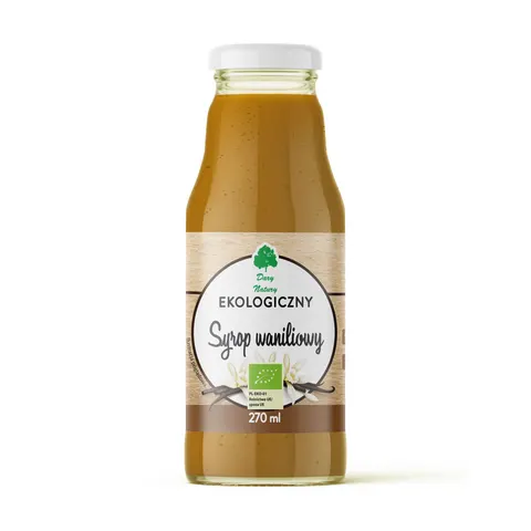 Syrop waniliowy EKO 270 ml