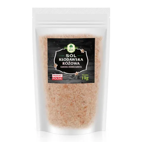 Sól kłodawska różowa drobnoziarnista 1 kg