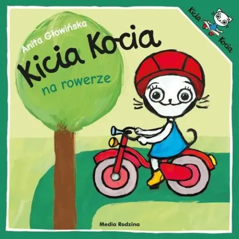 Kicia Kocia na rowerze - Książka dla dzieci
