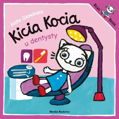 Kicia Kocia u dentysty - Książka dla dzieci