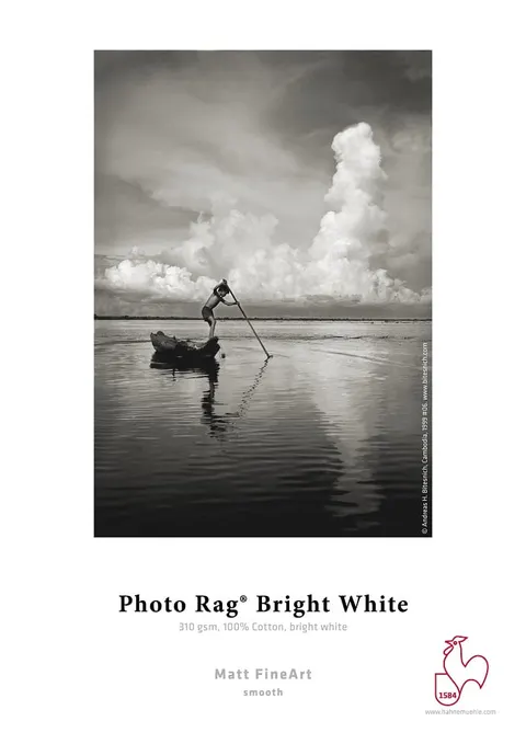 Papier HAHNEMUHLE Photo Rag Bright White 310 g/m2 - A3+, 25 arkuszy