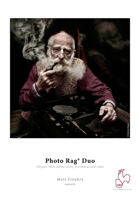 Papier HAHNEMUHLE Photo Rag Duo 276 g/m2 - A4, 25 arkuszy