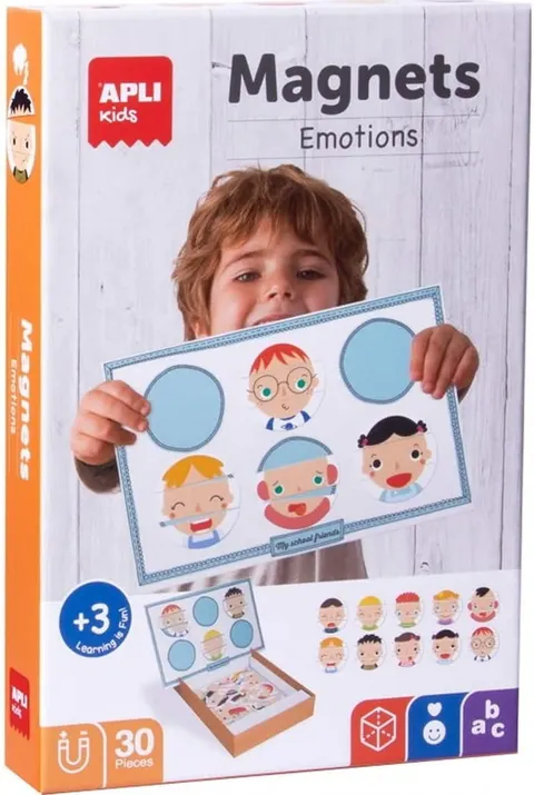 Apli Kids układanka magnetyczna Emocje