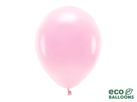 Balony Eco jasno różowe 30cm 100szt - Akcesoria urodzinowe