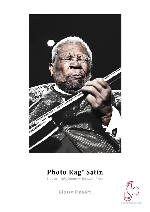 Papier HAHNEMUHLE Photo Rag Satin 310 g/m2 - A2, 25 arkuszy