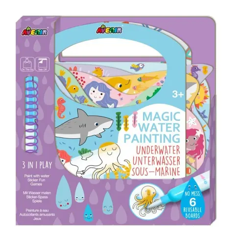 Magiczny obraz wodny - Pod wodą - wodna malowanka Avenir 3+