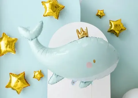 Balon foliowy wieloryb 93 cm