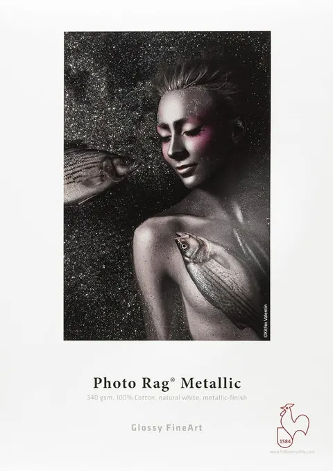 Papier HAHNEMUHLE Photo Rag Metallic 340 g/m2 - 432mm x 12m