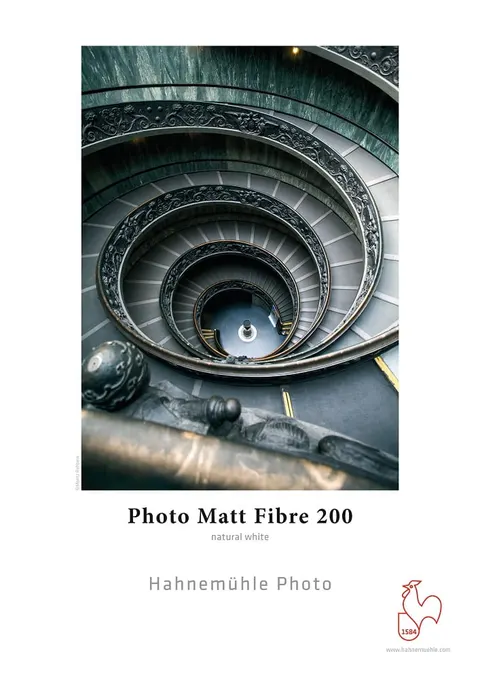 Papier HAHNEMUHLE Photo Matt Fibre 200 g/m2 - A2, 25 arkuszy
