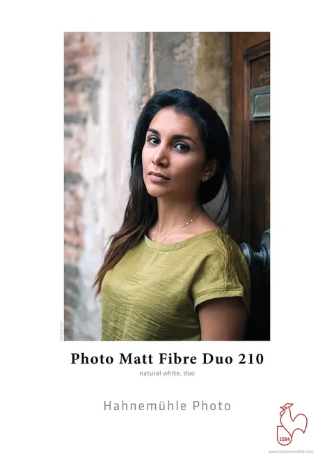 Papier HAHNEMUHLE Photo Matt Fibre Duo 210 g/m2 - A2, 25 arkuszy