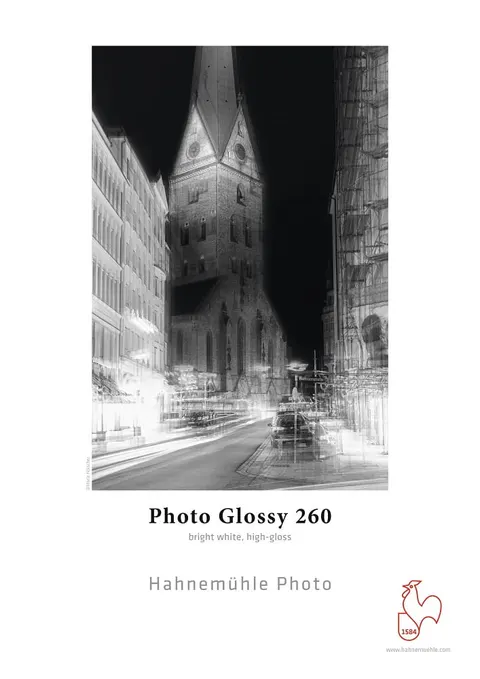Papier HAHNEMUHLE Photo Glossy 260 g/m2 - A4, 25 arkuszy