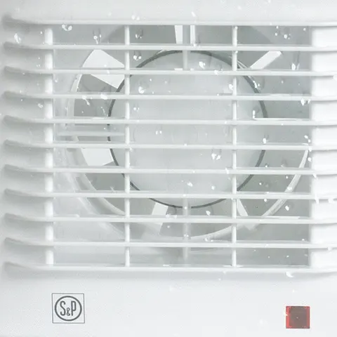 EDM 100C-12V - wentylator z żaluzją na bezpieczne napięcie