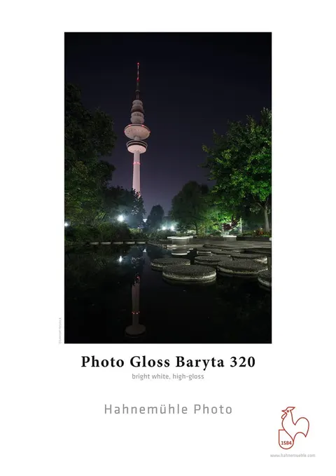 Papier HAHNEMUHLE Photo Gloss Baryta 320 g/m2 - A3, 25 arkuszy