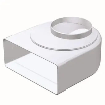 Art. 961 - Kolano mimośrodowe łączące 220x90mm z fi 150mm
