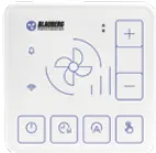 S80 WHITE - Panel sterowania do central RENEO, biały