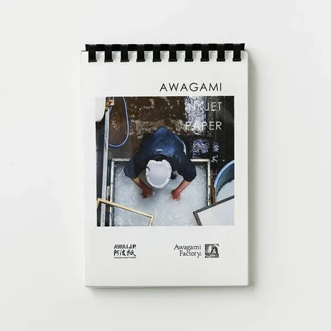 Wzornik papierów AWAGAMI AIJP Printed Sample Book - A5