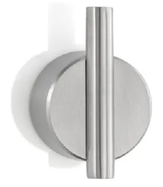 Wieszak przyklejany DUO BLOMUS (stal matowa)