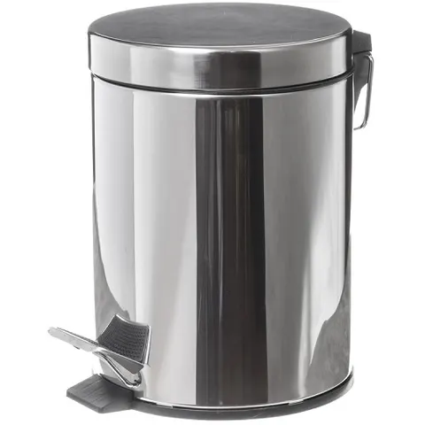 Kosz na śmieci ECO 5l stal nierdzewna połysk