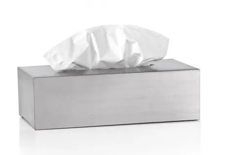 Pojemnik na chusteczki kosmetyczne NEXIO BLOMUS stal mat